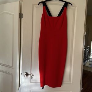 Gorgeous red dress tags on from Karen Millen